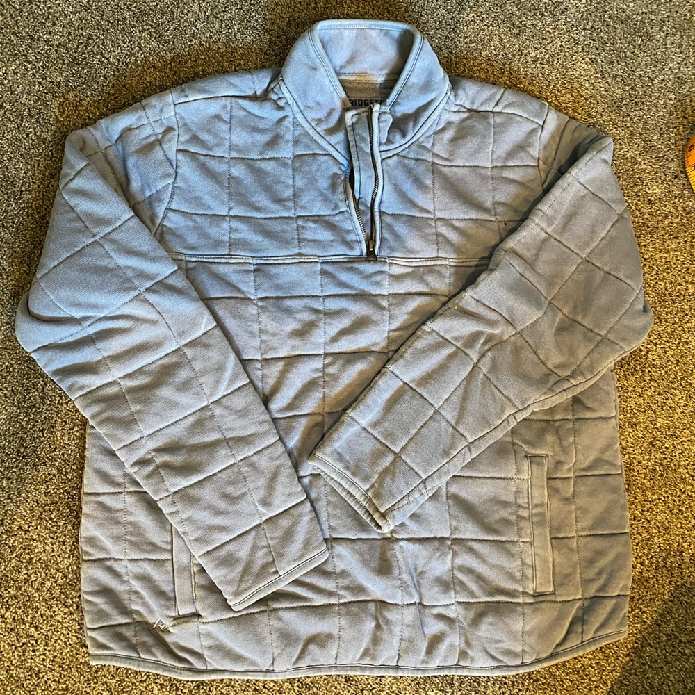 Women’s XL Quilted Powder Blue Jacket